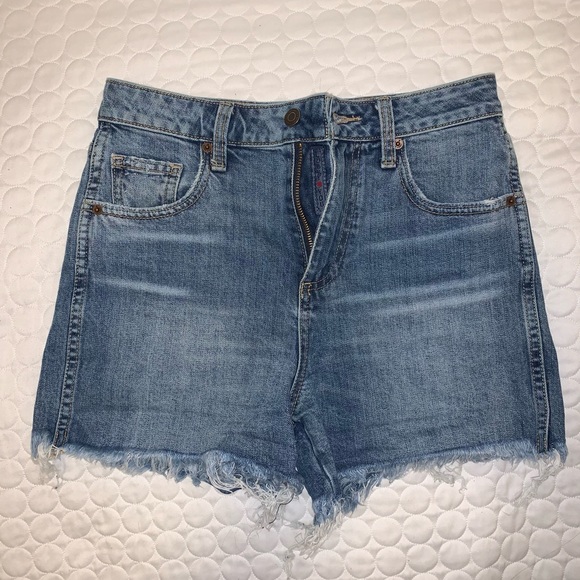 Lucky brand High Rise Tomboy Cut Off Jean Shorts - Picture 2 of 8